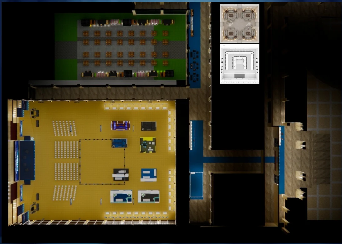 2025 document view: Overall venue layout