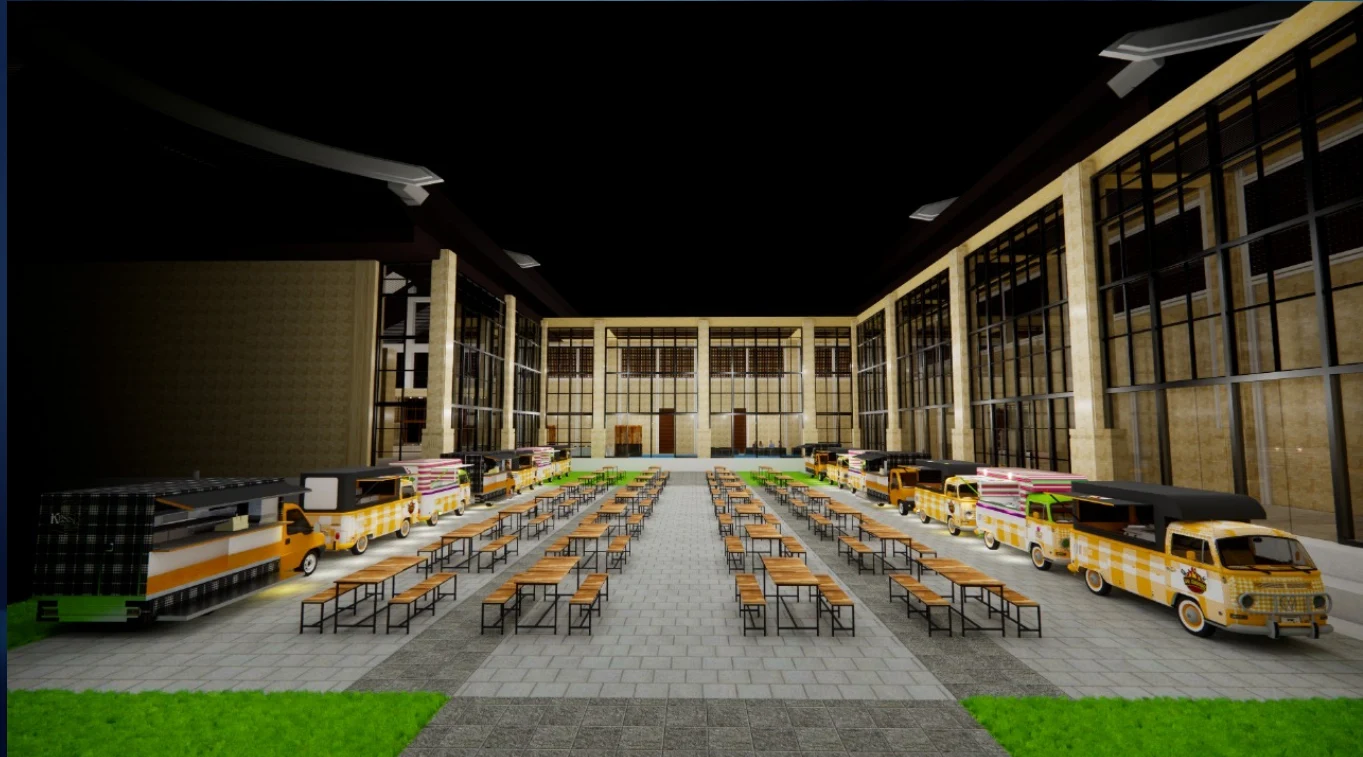 2025 document view: Food court / wide view