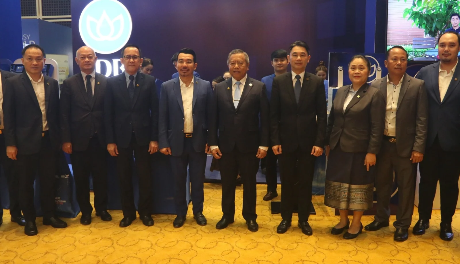 Exhibitor network at Laos Blockchain Fest 2025